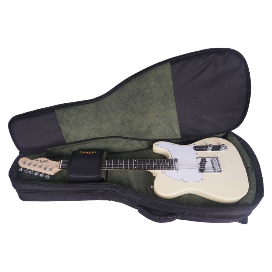 Wagon 05 Serisi Siyah İkili Gitar Taşıma Çantası - 3