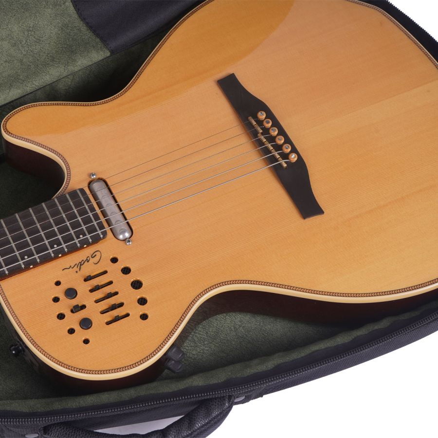 Wagon 05 Serisi Siyah İkili Gitar Taşıma Çantası - 4