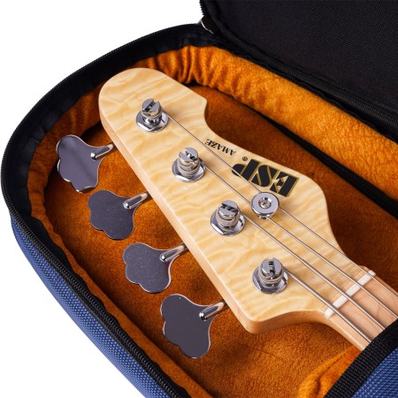 Wagon 05 Serisi Yeni Versiyon Mavi Kalın Bas Gitar Taşıma Çantası - 8