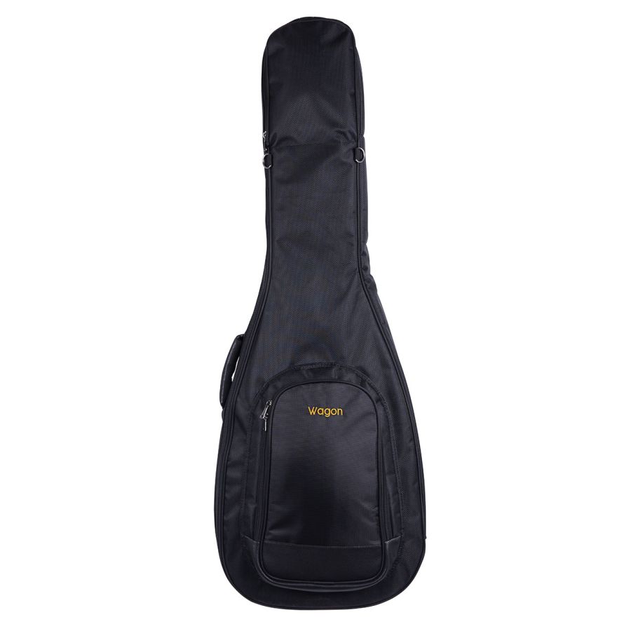 Wagon 05 Serisi Yeni Versiyon Siyah Kalın Bas Gitar Taşıma Çantası - 1