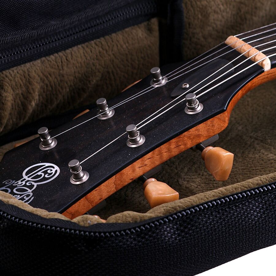 Wagon 05 Serisi Siyah Elektro Gitar Kalın Taşıma Çantası-Gigbag - 7