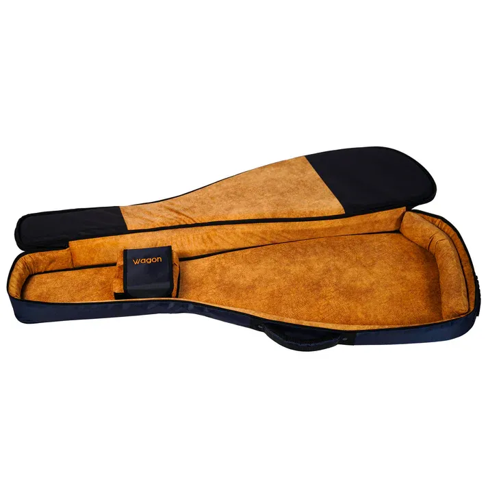 Wagon Elektro Gitar Kalın 05 Serisi Taşıma Çantası-Gigbag Lacivert - 10