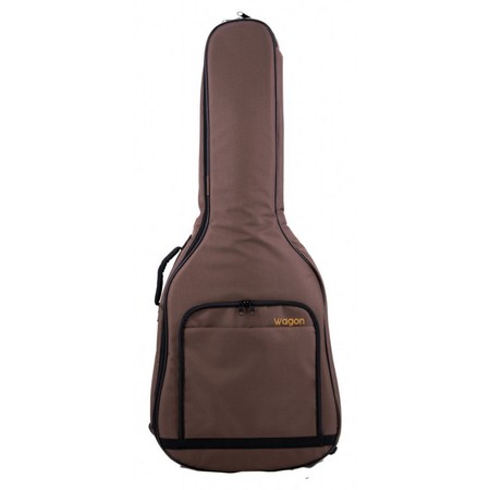 Wagon Kahve Akustik Gitar Taşıma Çantası-Gigbag - 1