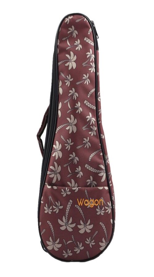 Wagon Tenor Palmiye Kalın Ukulele Taşıma Çantası-Gigbag - 1