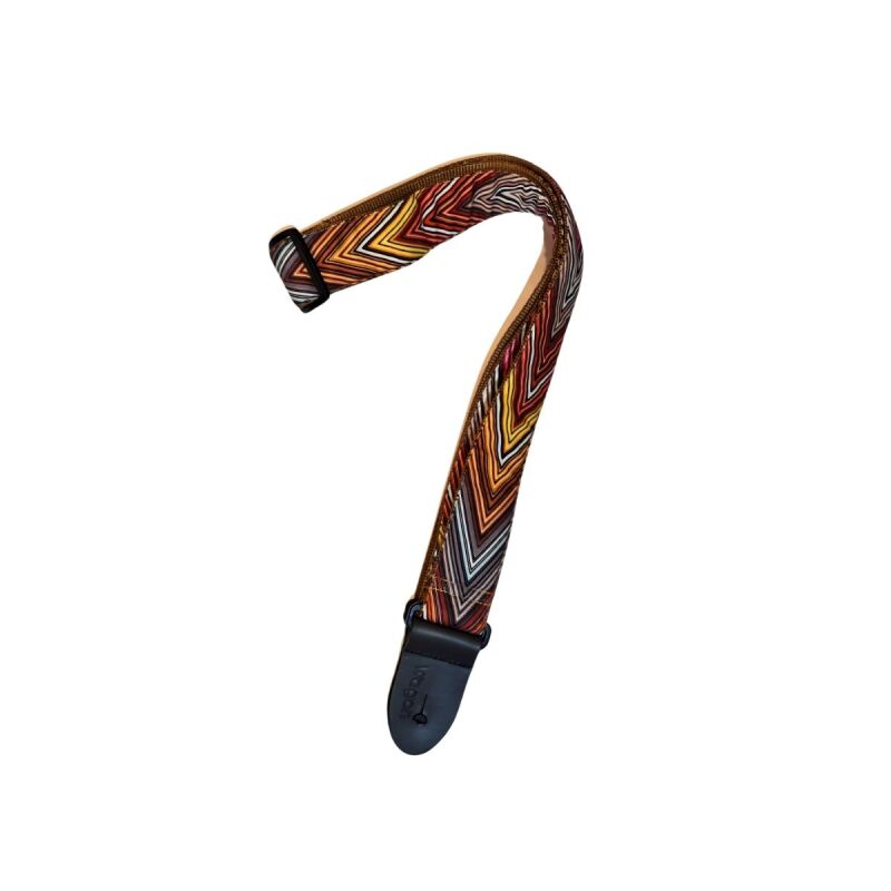 Wagon Vintage Serisi Sunset Chevron Gitar Askısı - 1