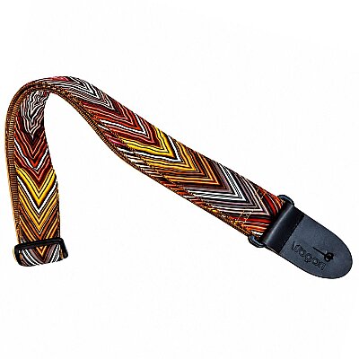 Wagon Vintage Serisi Sunset Chevron Gitar Askısı - Wagon