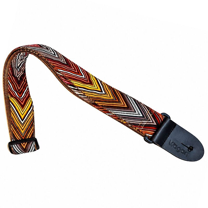 Wagon Vintage Serisi Sunset Chevron Gitar Askısı - 1