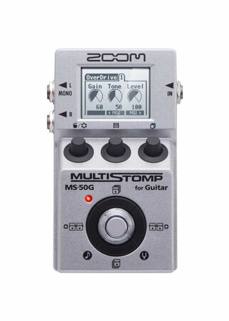 Zoom MS-50G Multi Stompbox Elektro Gitar Prosesörü - Thumbnail